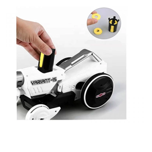تفنگ اسباب بازی تبدیل شونده به ماشین کنترلی مدل 2in1 remote Deformation Car Gun Combine Variant 15 -اسباب بازی